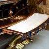 Customized leather writing desk (not  yet installed)