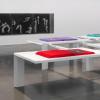Lari Pittman tables at Regen Projects